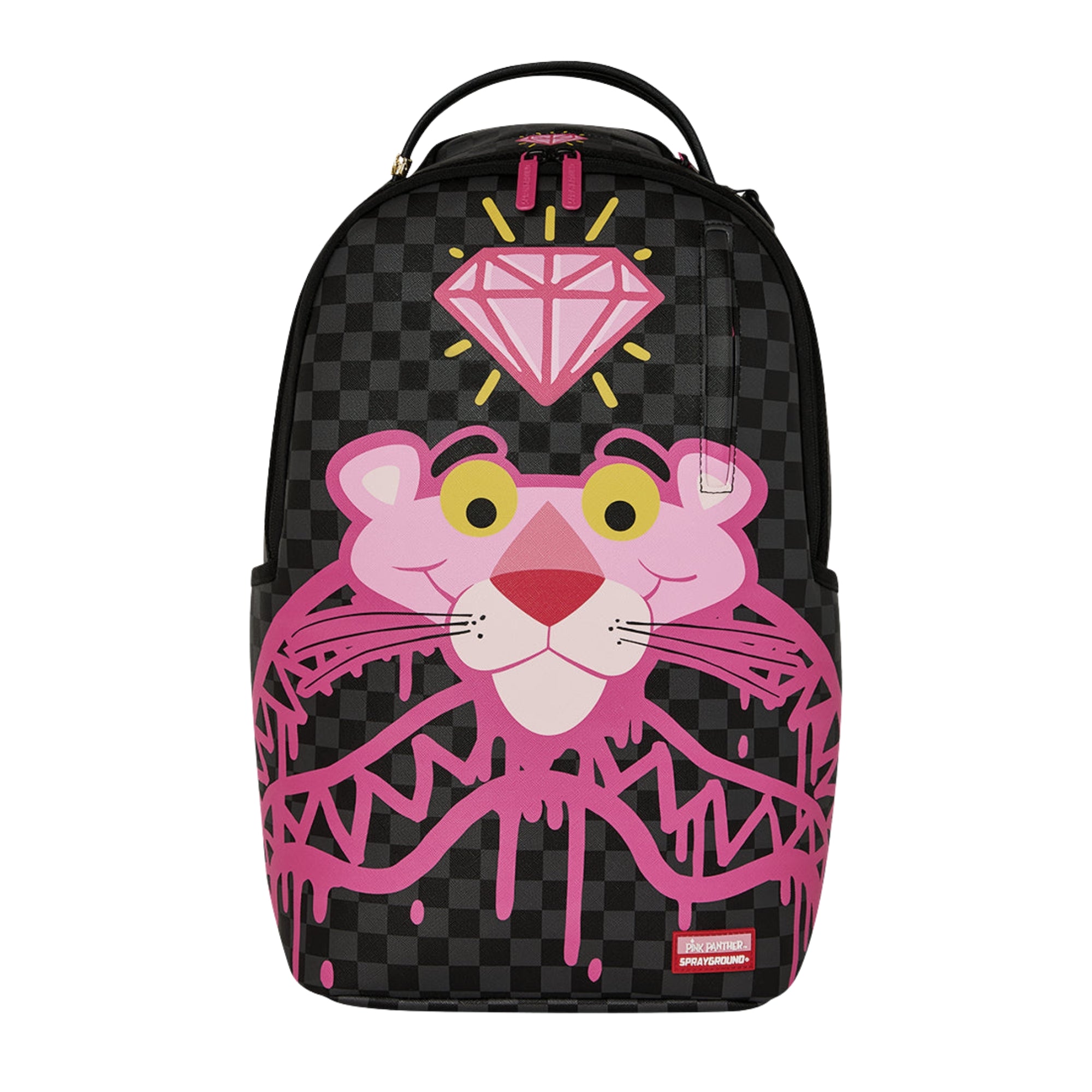 Sprayground Pink Panther Drippy Diamonds DLXSV Backpack