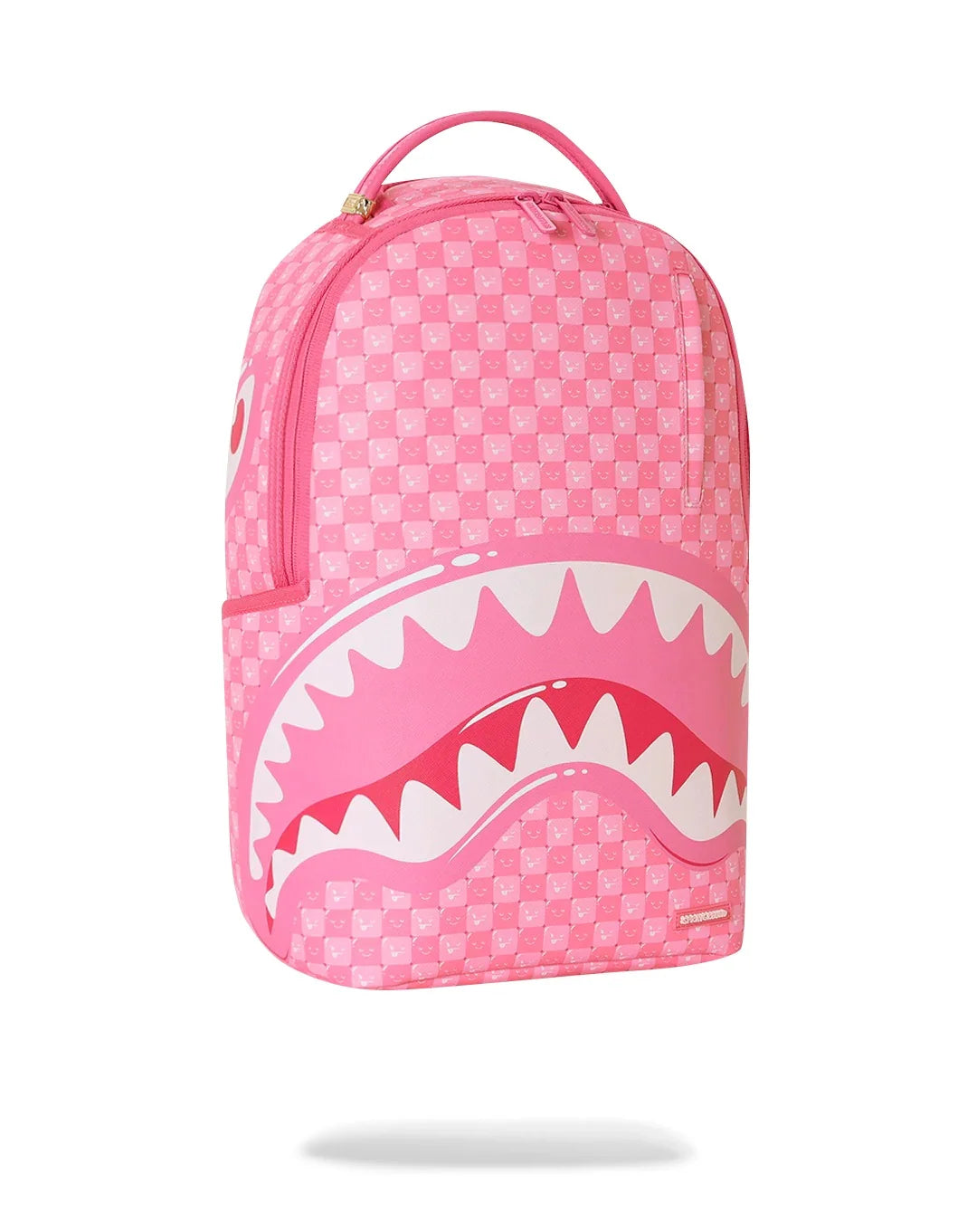 Sprayground Pink New Check Faces Pink Backpack