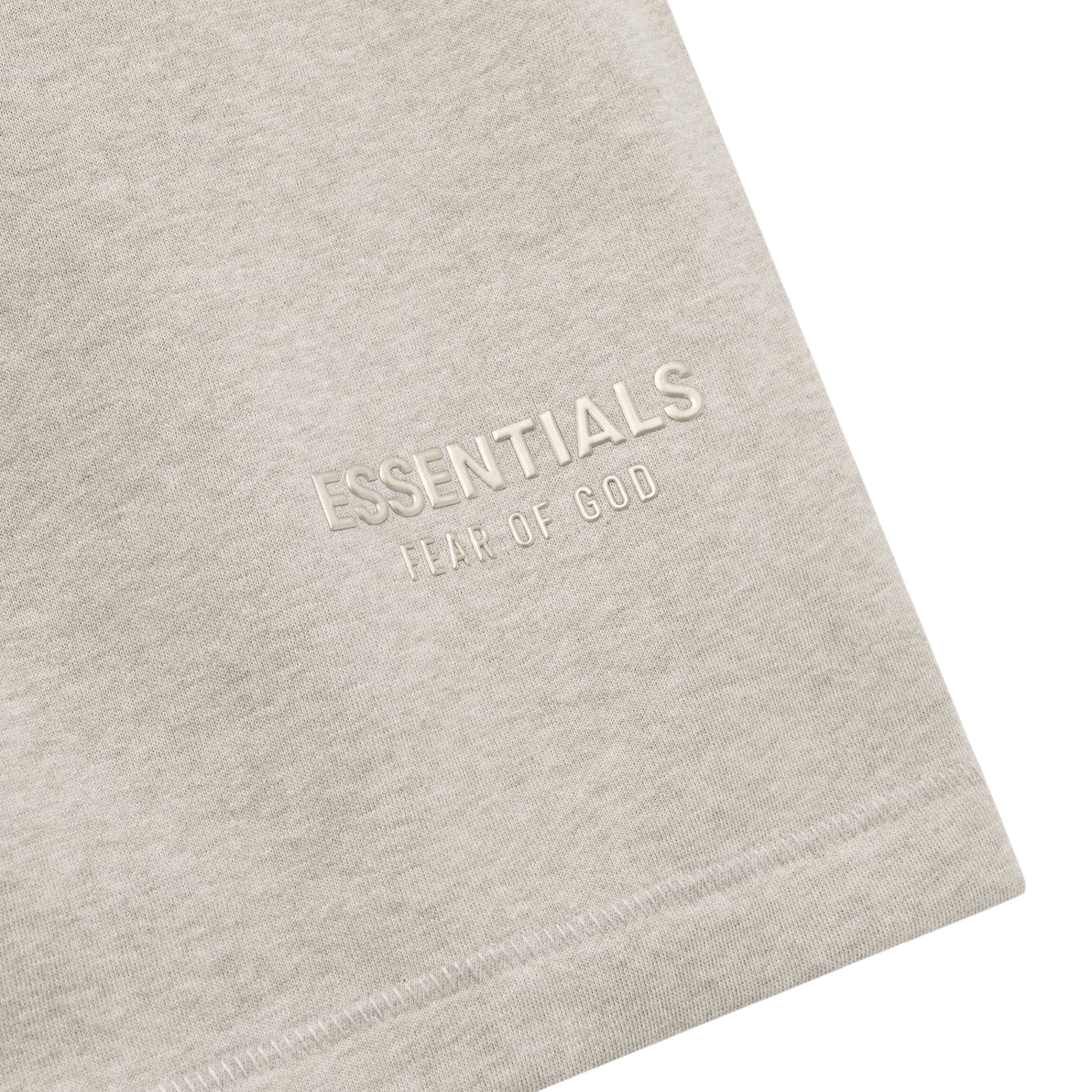 Fear of God Essentials Classic Fleece Sweatshort Heather Stone (FW25)
