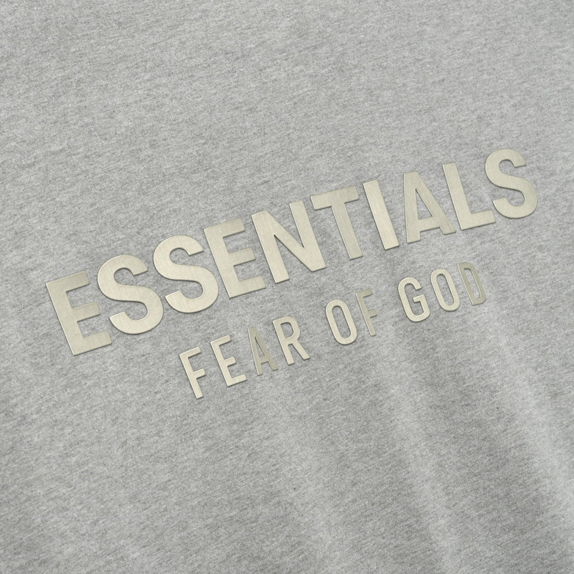 Fear of God Essentials Classic Tee Concrete Heather (FW25)
