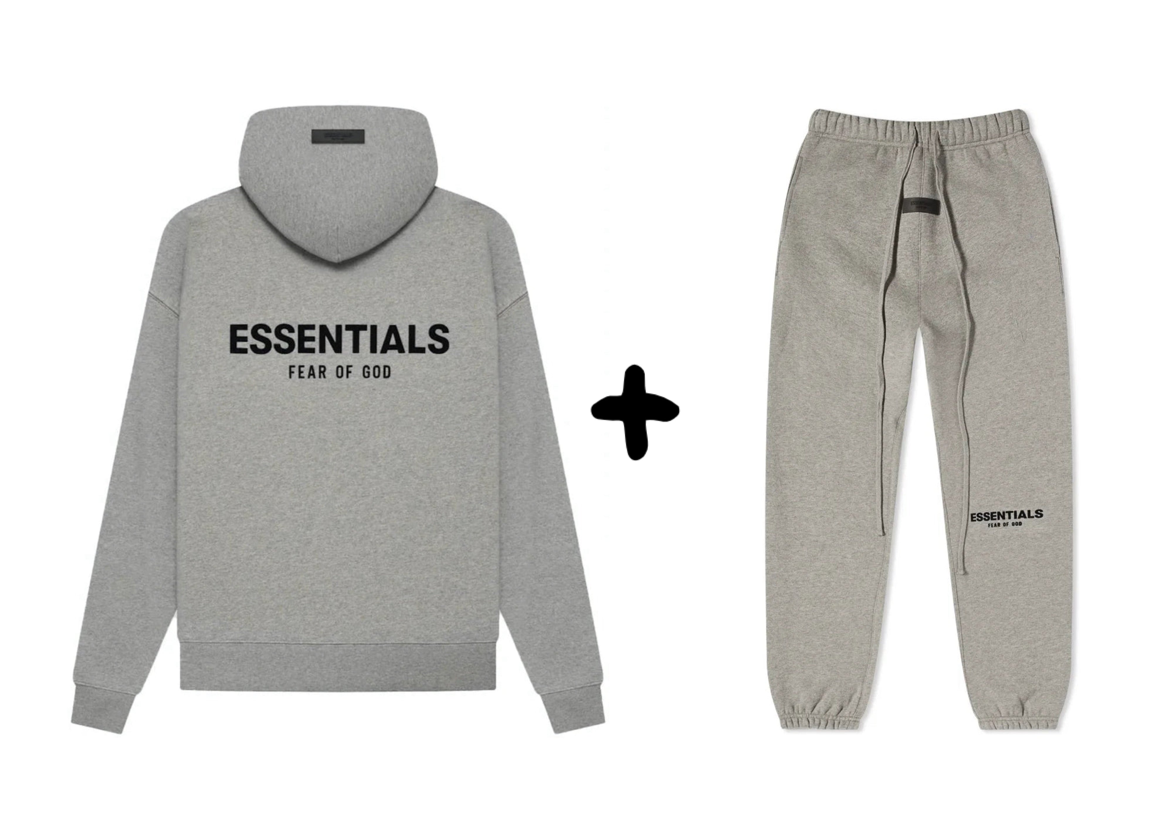 Fear of God Essentials Dark Oatmeal Set