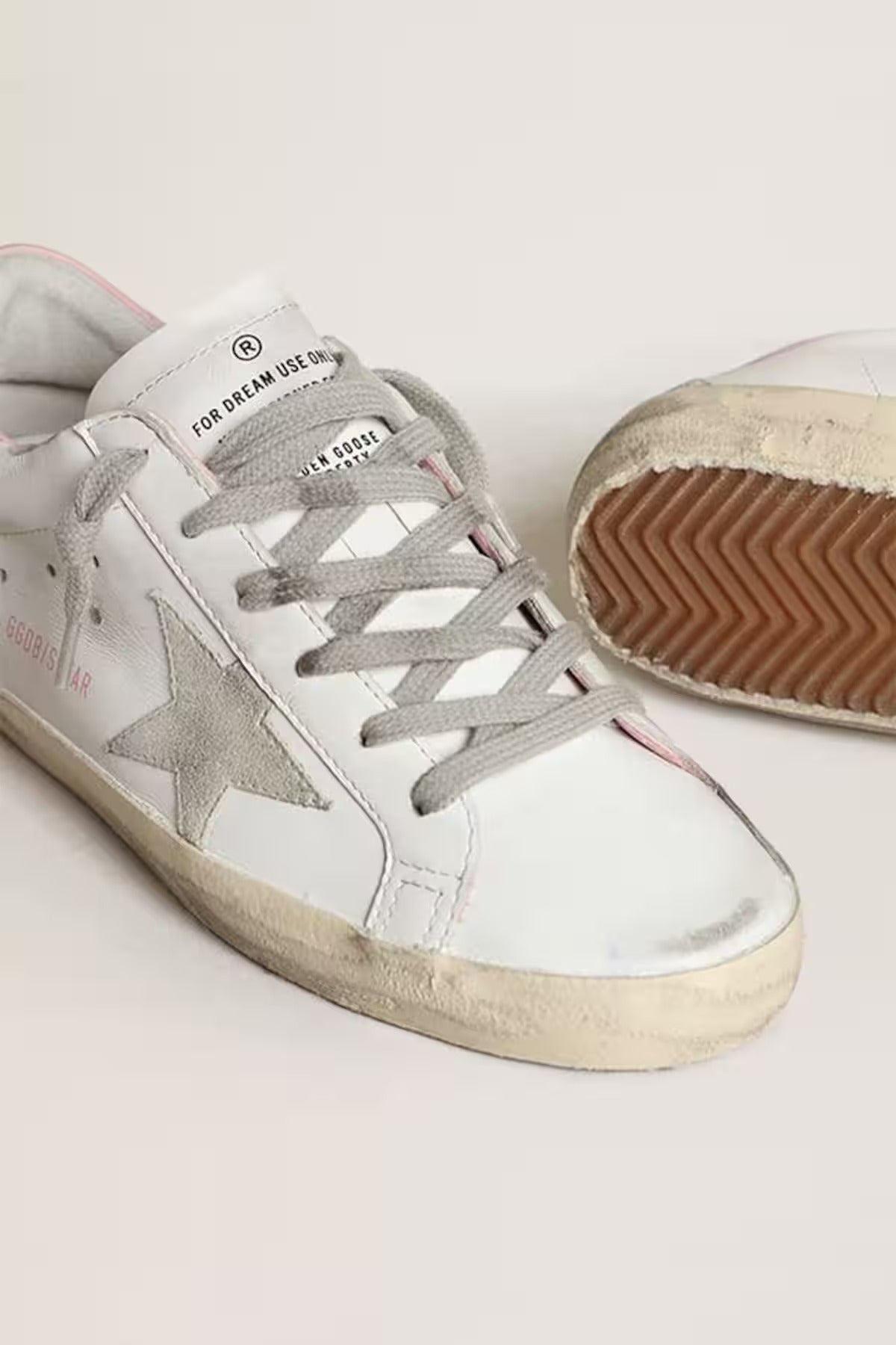 Golden Goose Super-Star White Light Pink