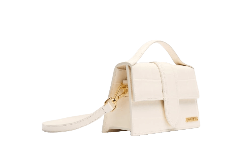 Jacquemus Le grand Bambino Crossbody Strap Handbag Light Ivory - OnSize