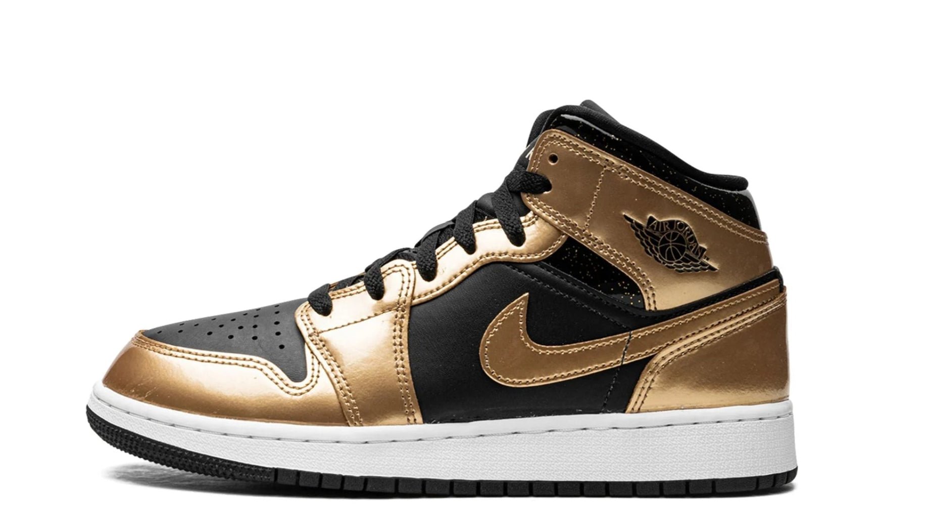 Jordan 1 Mid SE Metallic Gold Black - OnSize