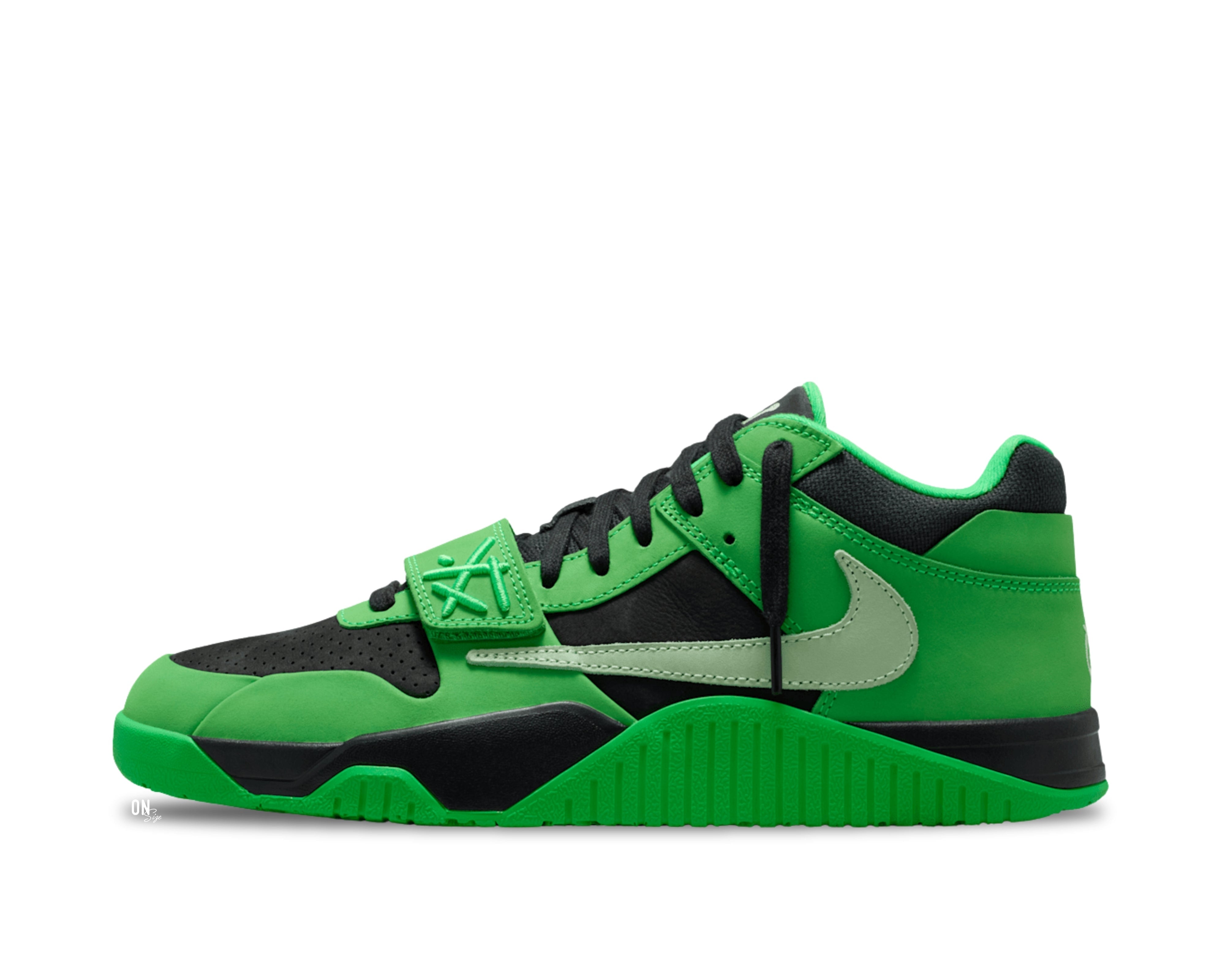 Jordan CJ1 T - Rexx Travis Scott Green Spark - OnSize