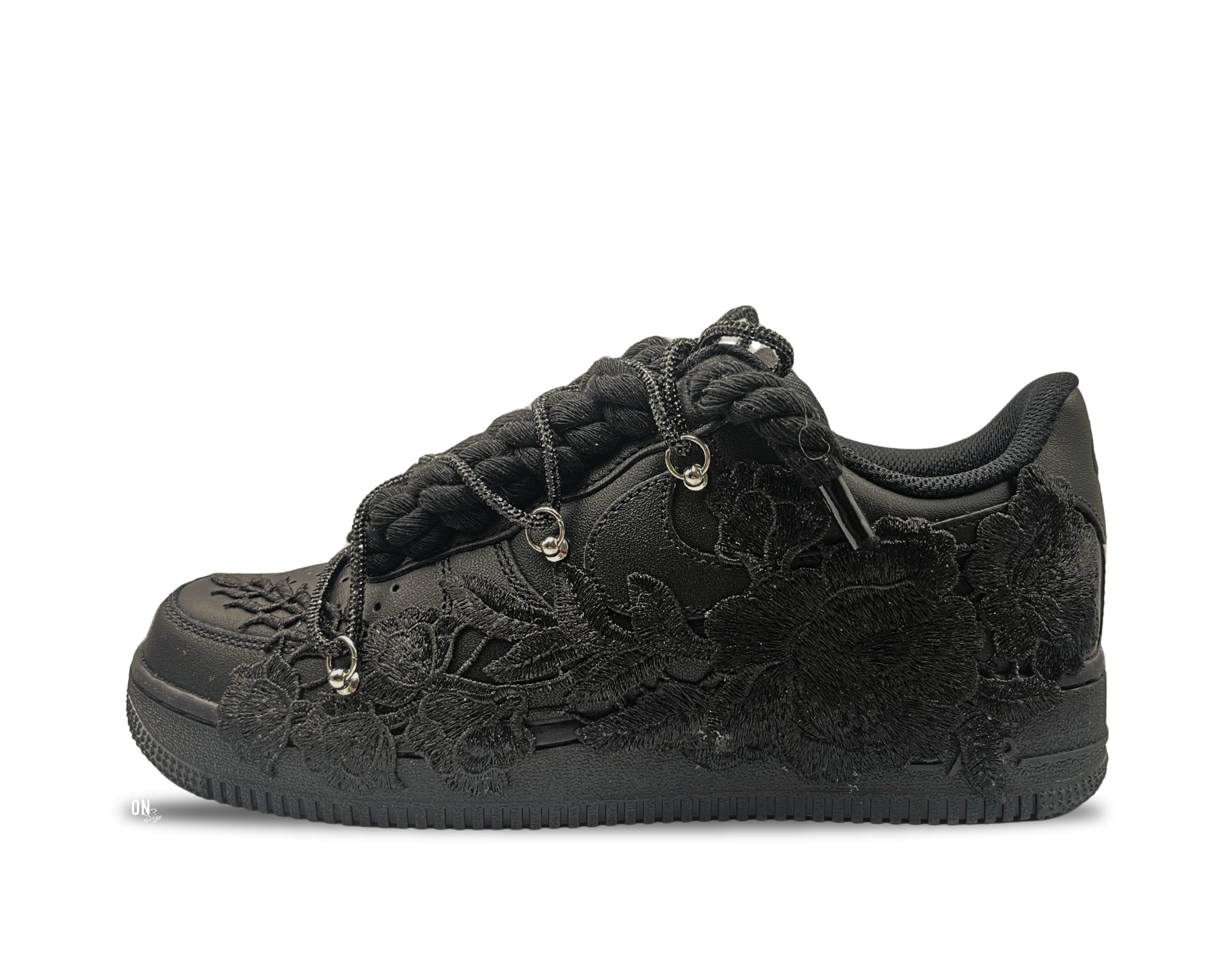 Nike Air Force 1 Low ‘07 Black / Rose Black Noir - OnSize