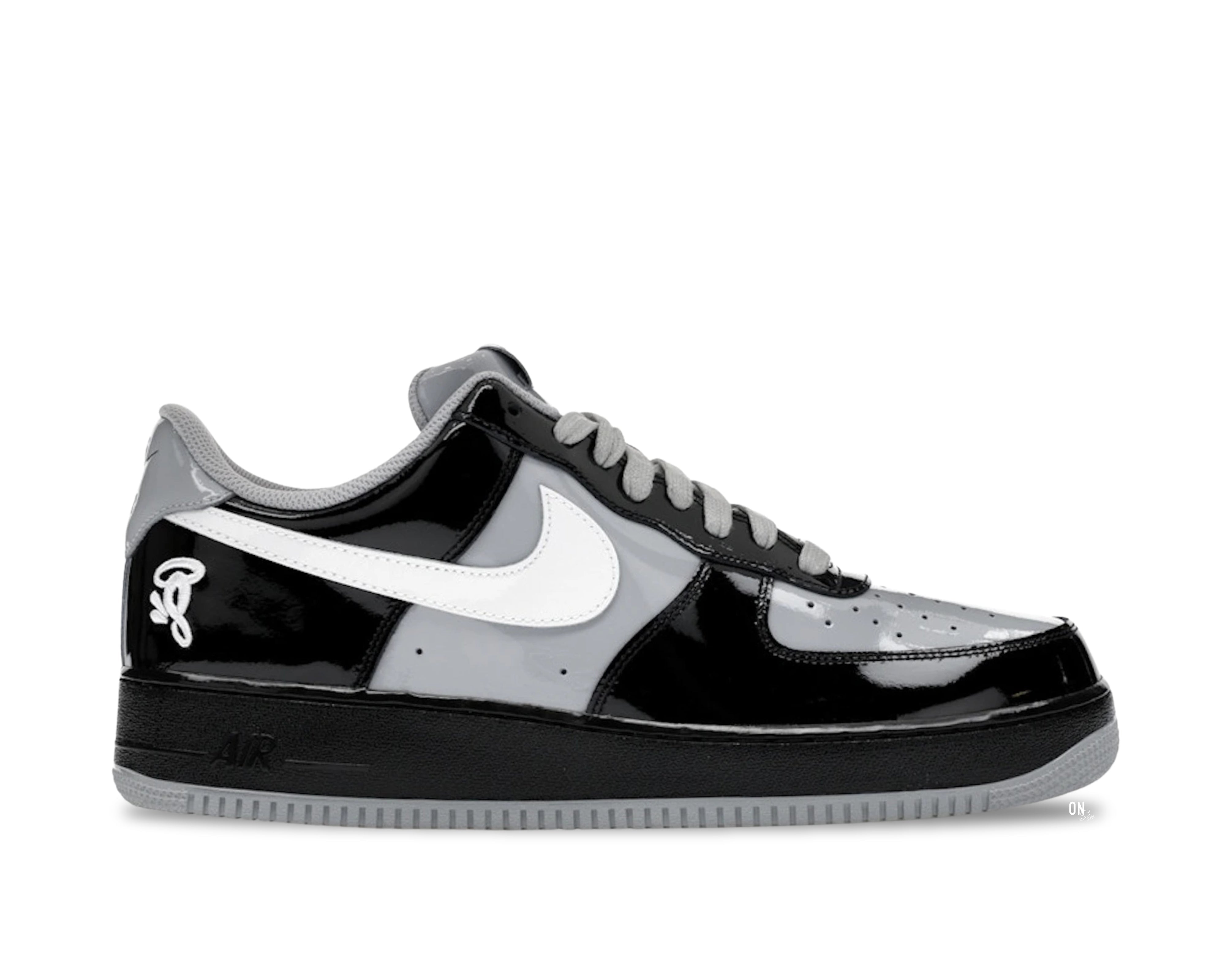 Nike Air Force 1 Low Syna Central Cee Black White Smoke Grey - OnSize