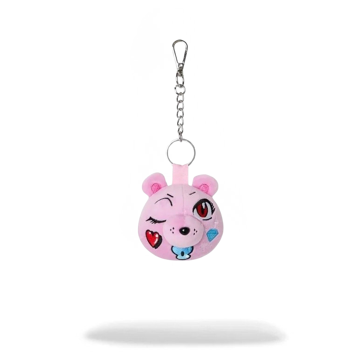 Sprayground Cutie Bear Head Keychain