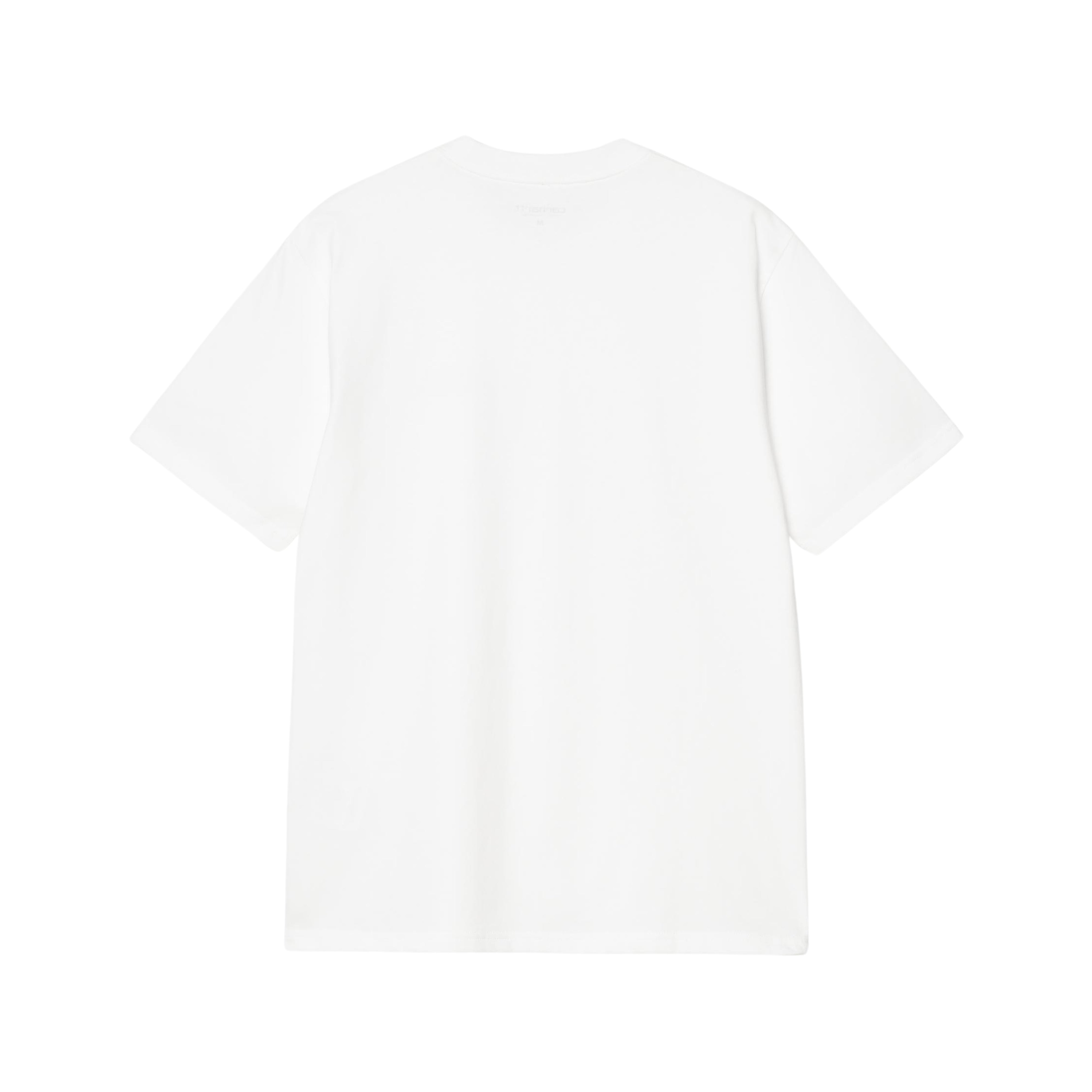 Carhartt WIP S/S University Script T-Shirt White/Black - OnSize
