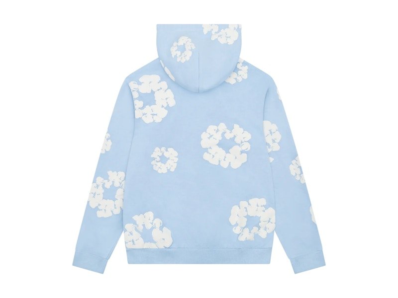 Denim Tears The Cotton Wreath Sweatshirt Powder Blue - OnSize