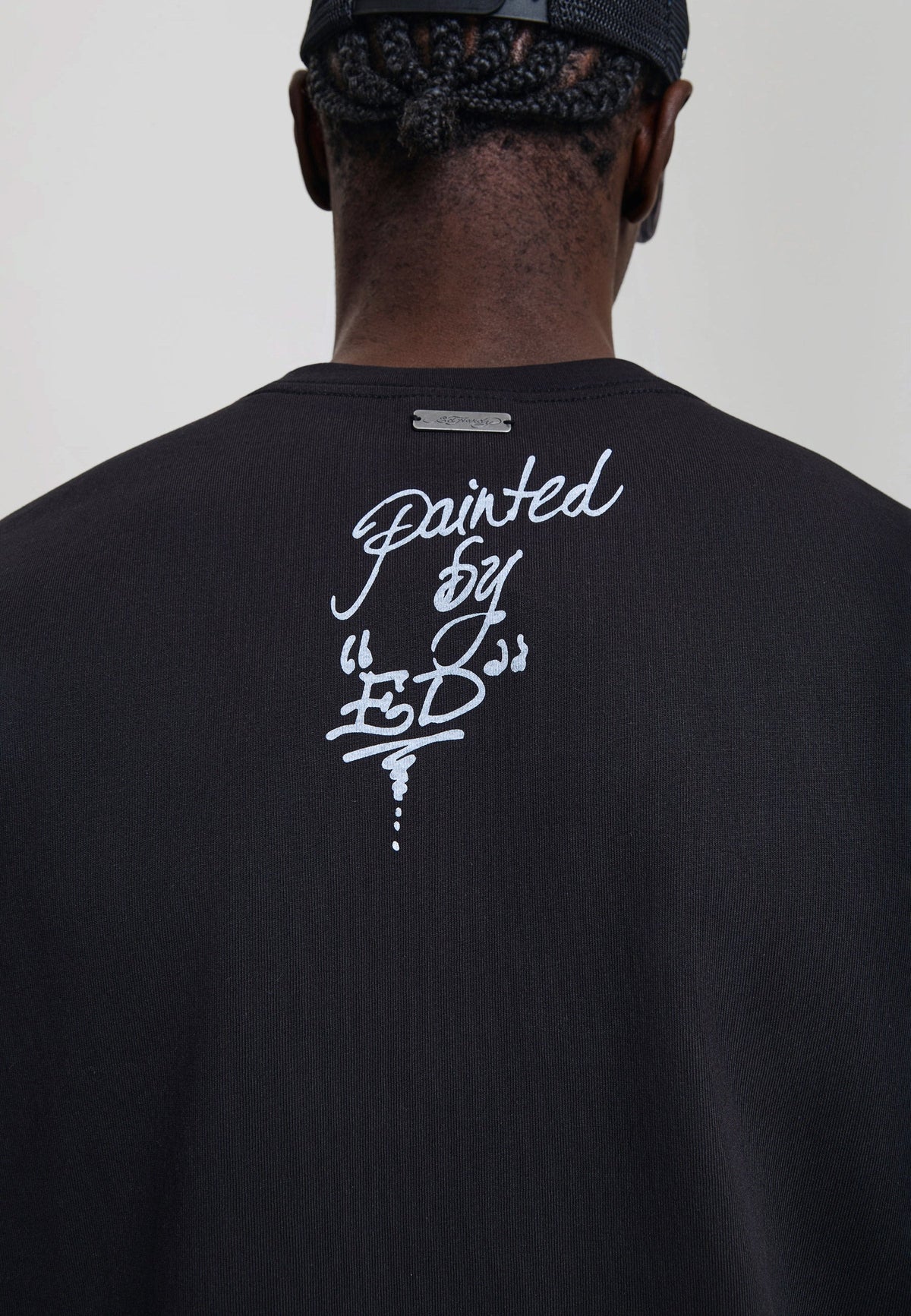 Ed Hardy Life Is A Gamble Graphic Relaxed T-Shirt Black - OnSize