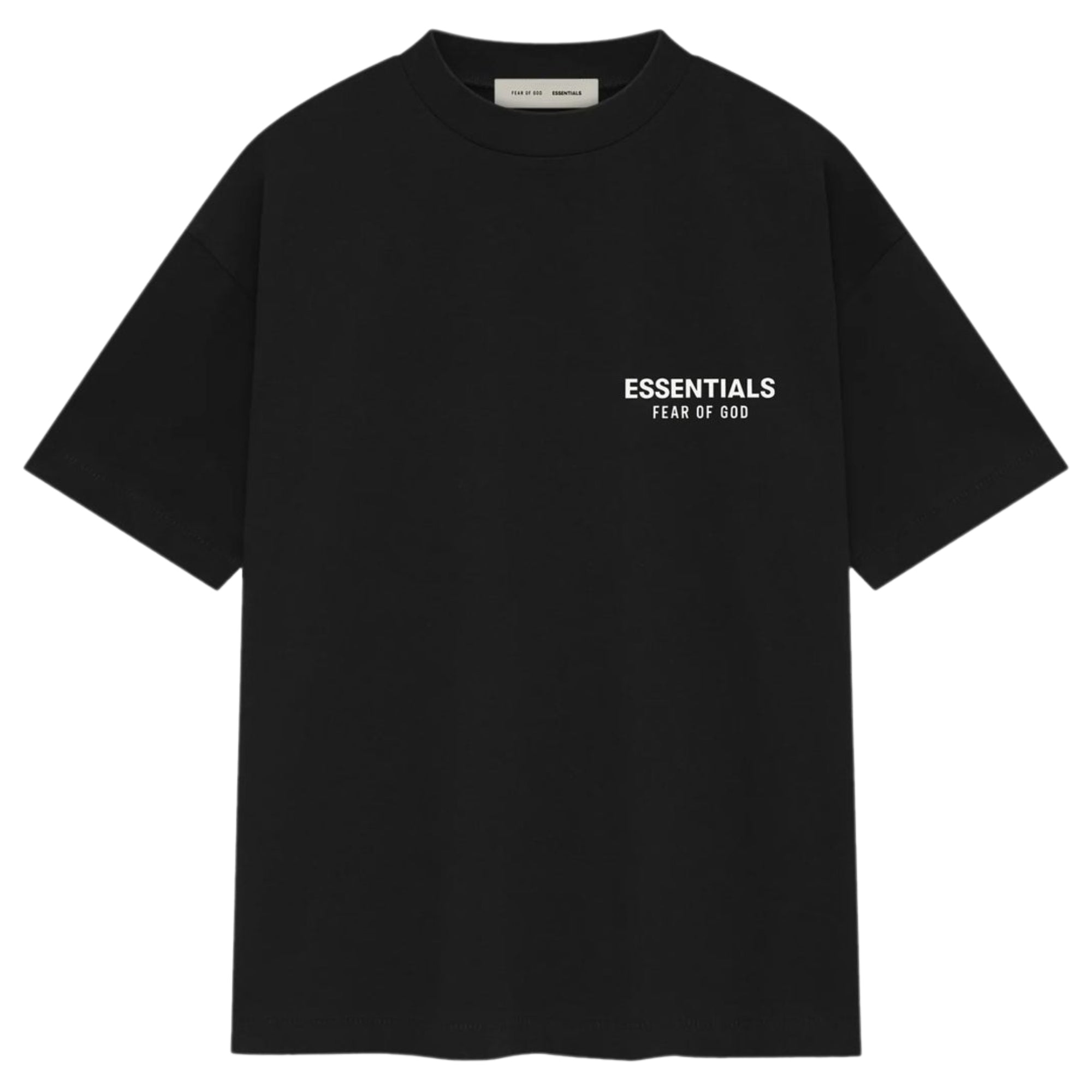 Fear of God Essentials Classic Short Sleeve Tee Jet Black (SS25)