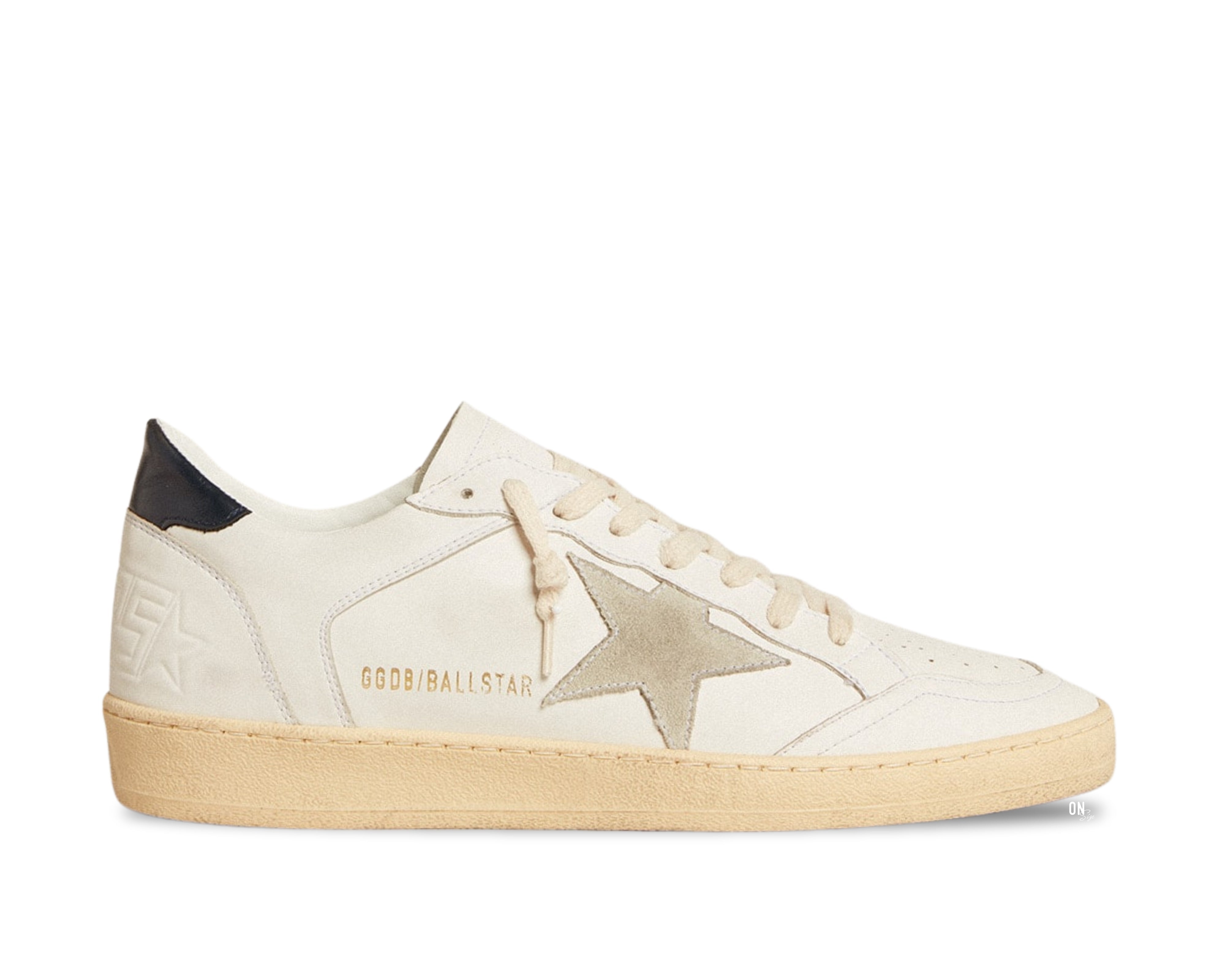 Golden Goose Ball Star White Navy Blue - OnSize