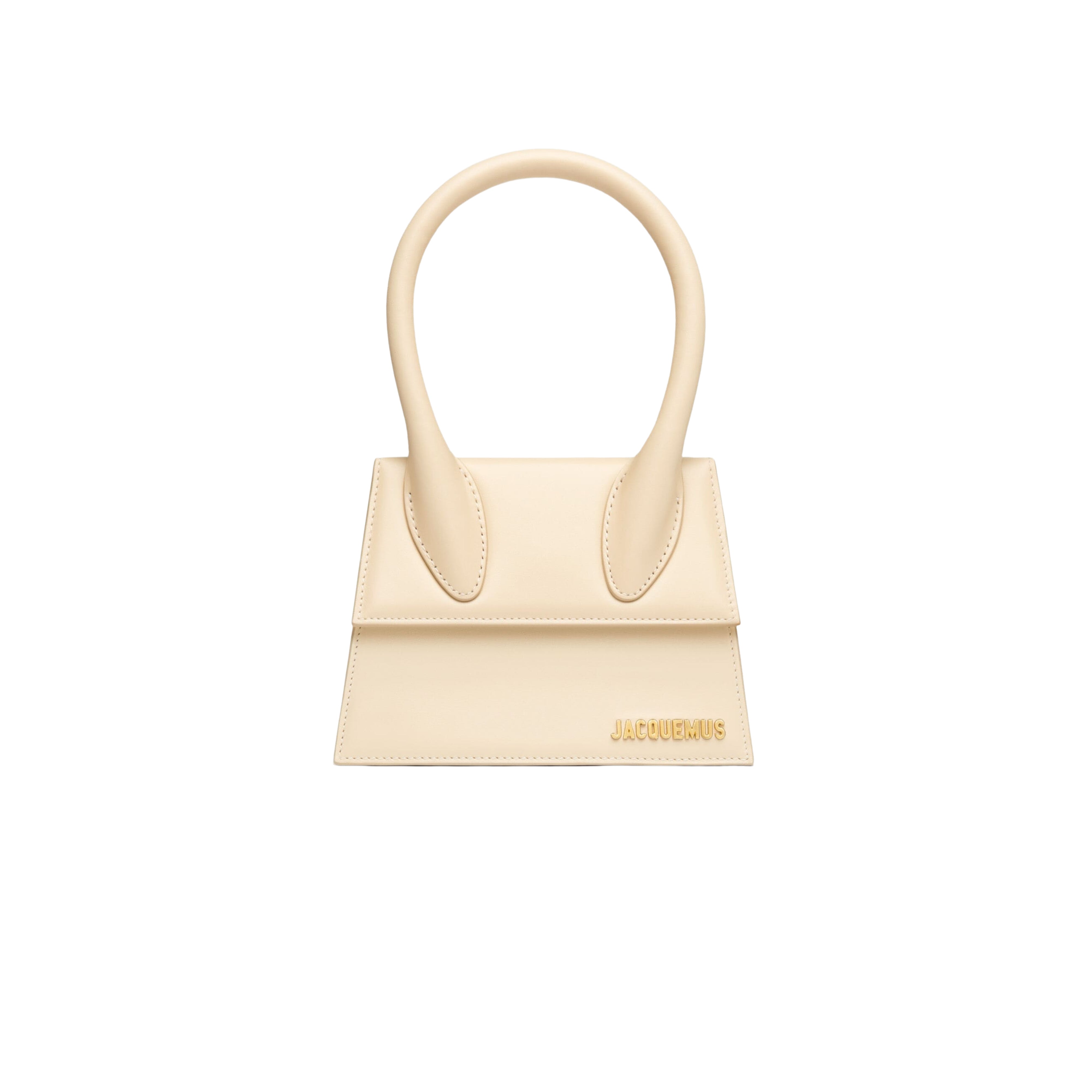 Jacquemus Le Chiquito Moyen Signature Handbag Ivory - OnSize