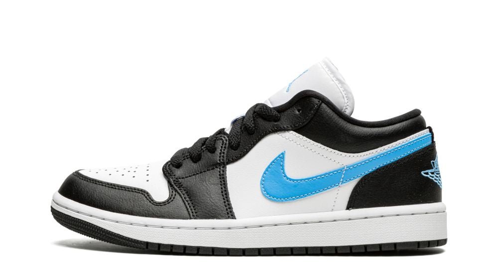 Jordan 1 Low Black University Blue White - OnSize