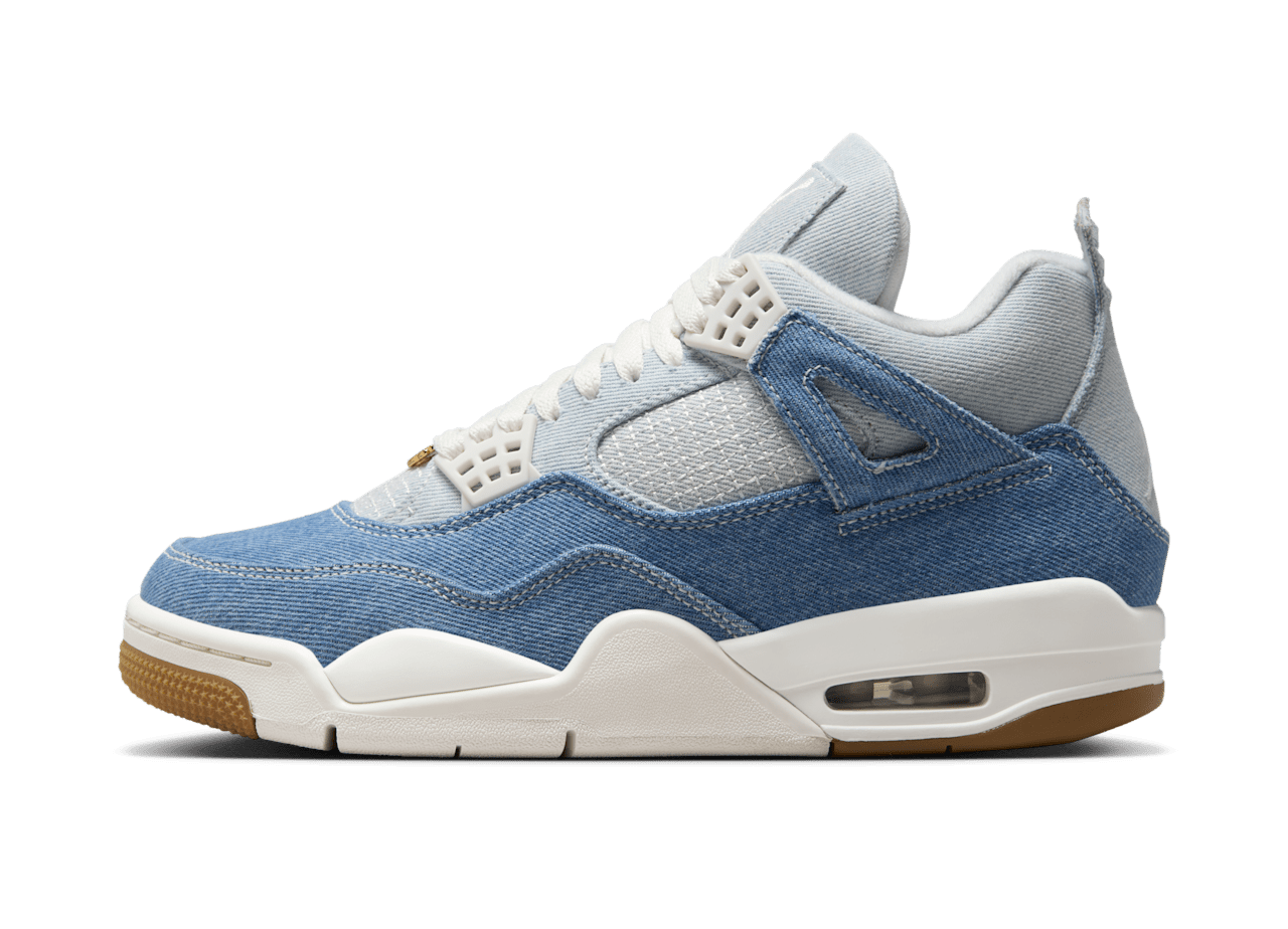 Jordan 4 Retro TEX Denim Worn Blue - OnSize