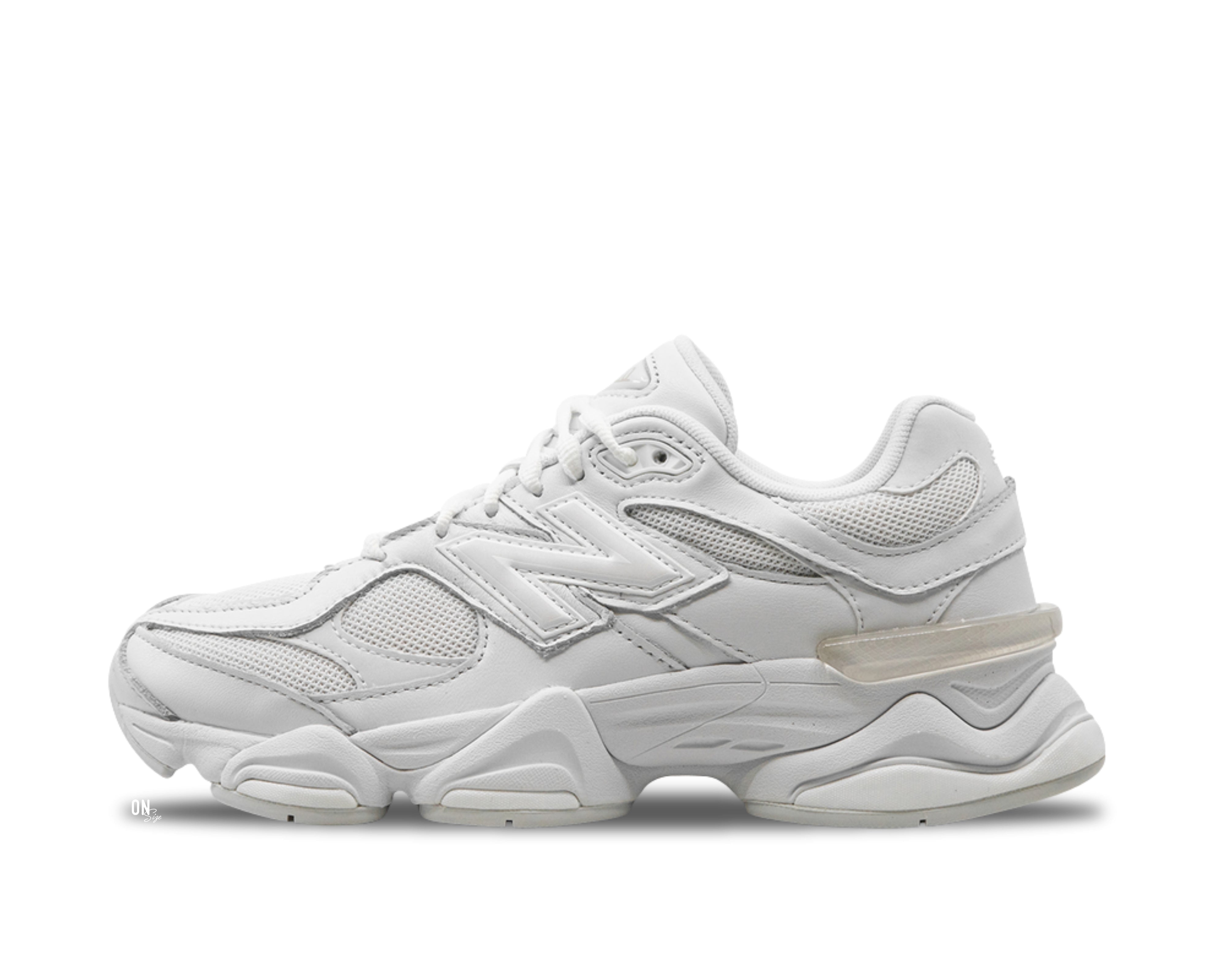 New Balance 9060 Triple White - OnSize
