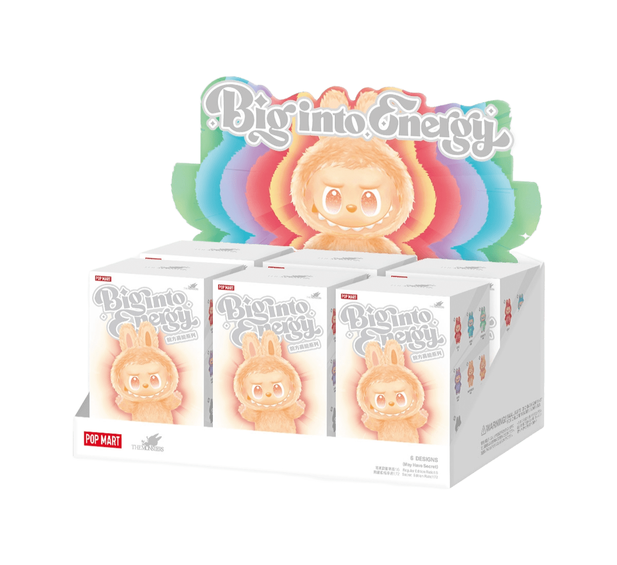 Pop Mart Labubu The Monsters Big into Energy - OnSize