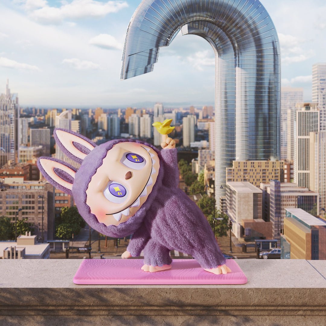 Pop Mart Labubu The Monsters Lazy Yoga Series - OnSize
