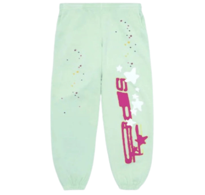 Sp5der SP5 Sweatpants Mint - OnSize
