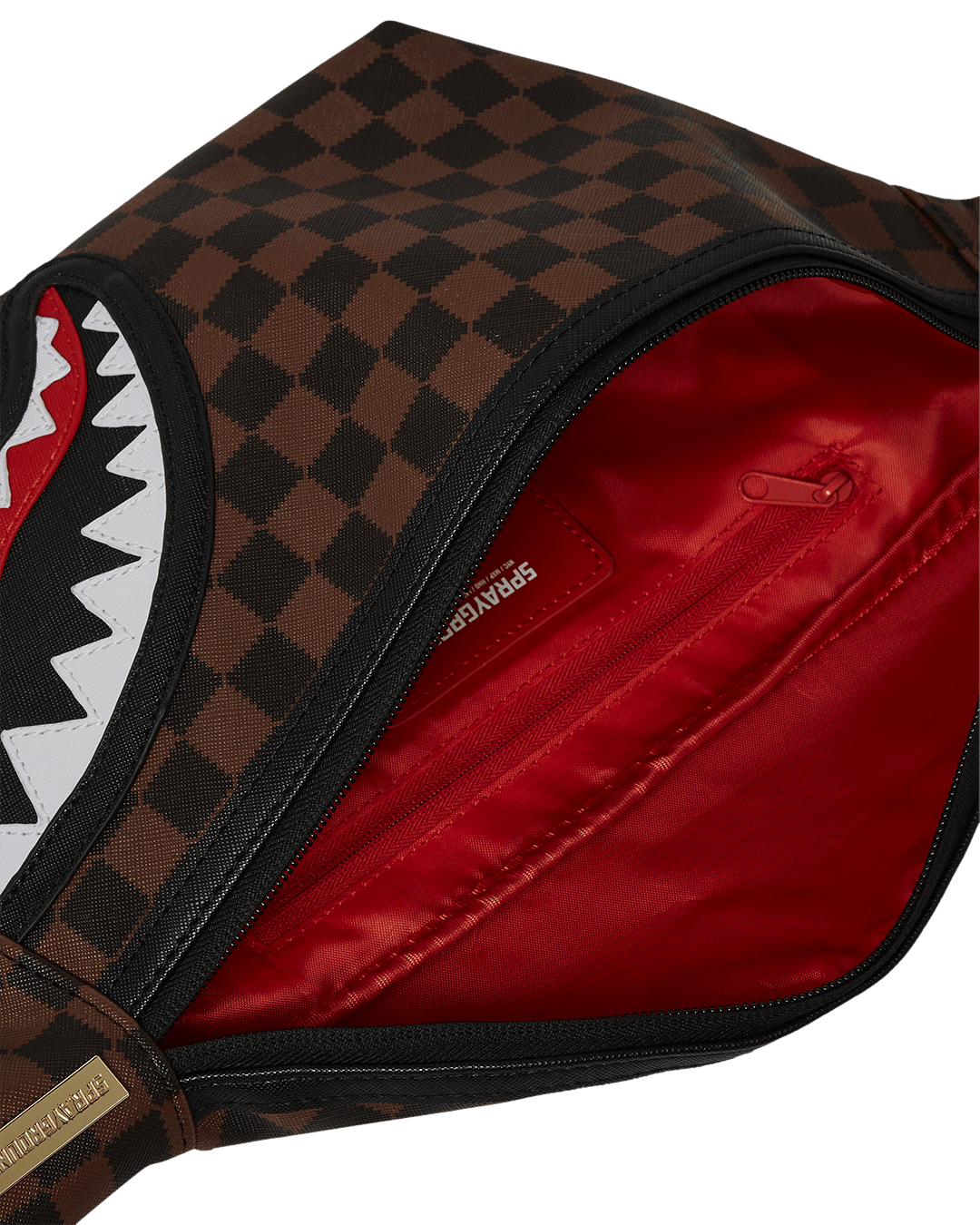 Sprayground Sawtooth Sharks In Paris Savvy Crossbody - OnSize