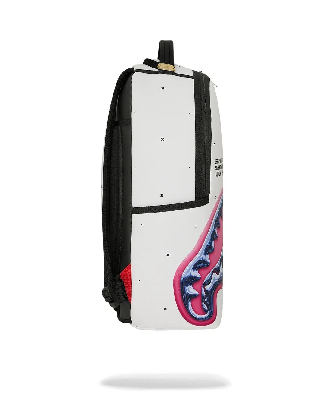 Sprayground Shark Central Liquid Chrome Backpack - OnSize