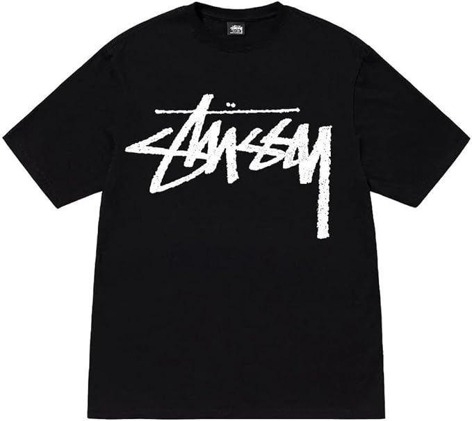 Stüssy Big Stock Tee Black - OnSize