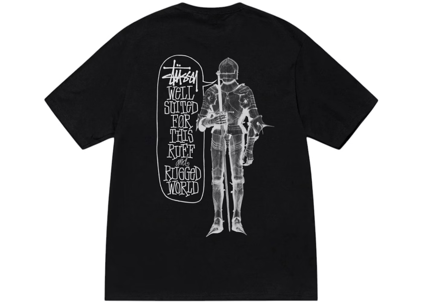 Stüssy Well Suited Tee Black - OnSize