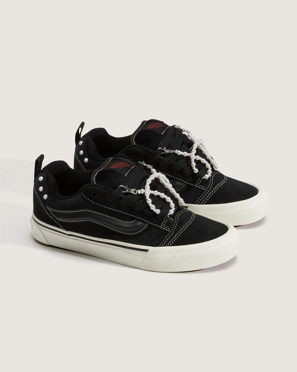 Vans Knu Skool Pearl Suede Black - OnSize