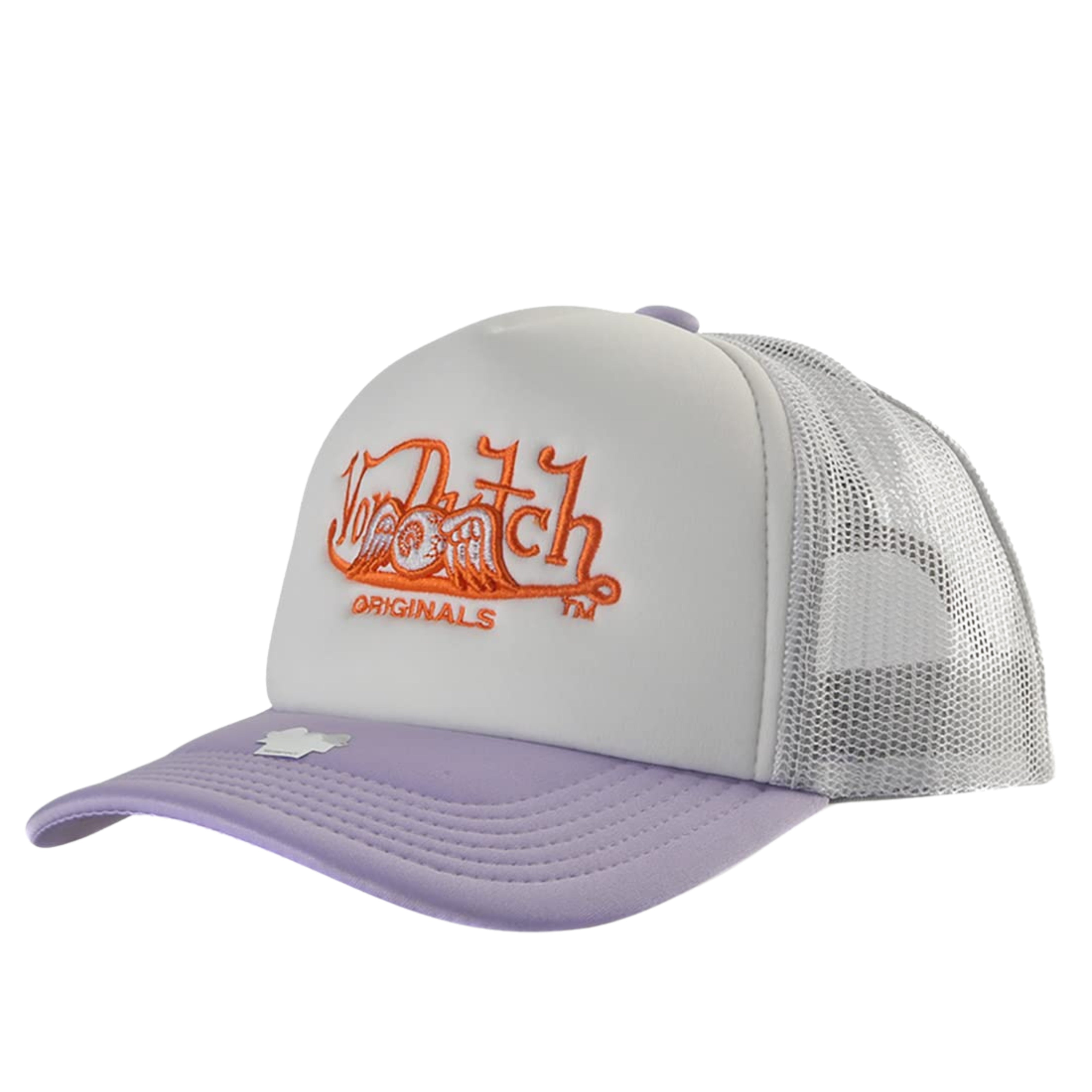 Von Dutch Trucker Cap Soro Lilac White - OnSize